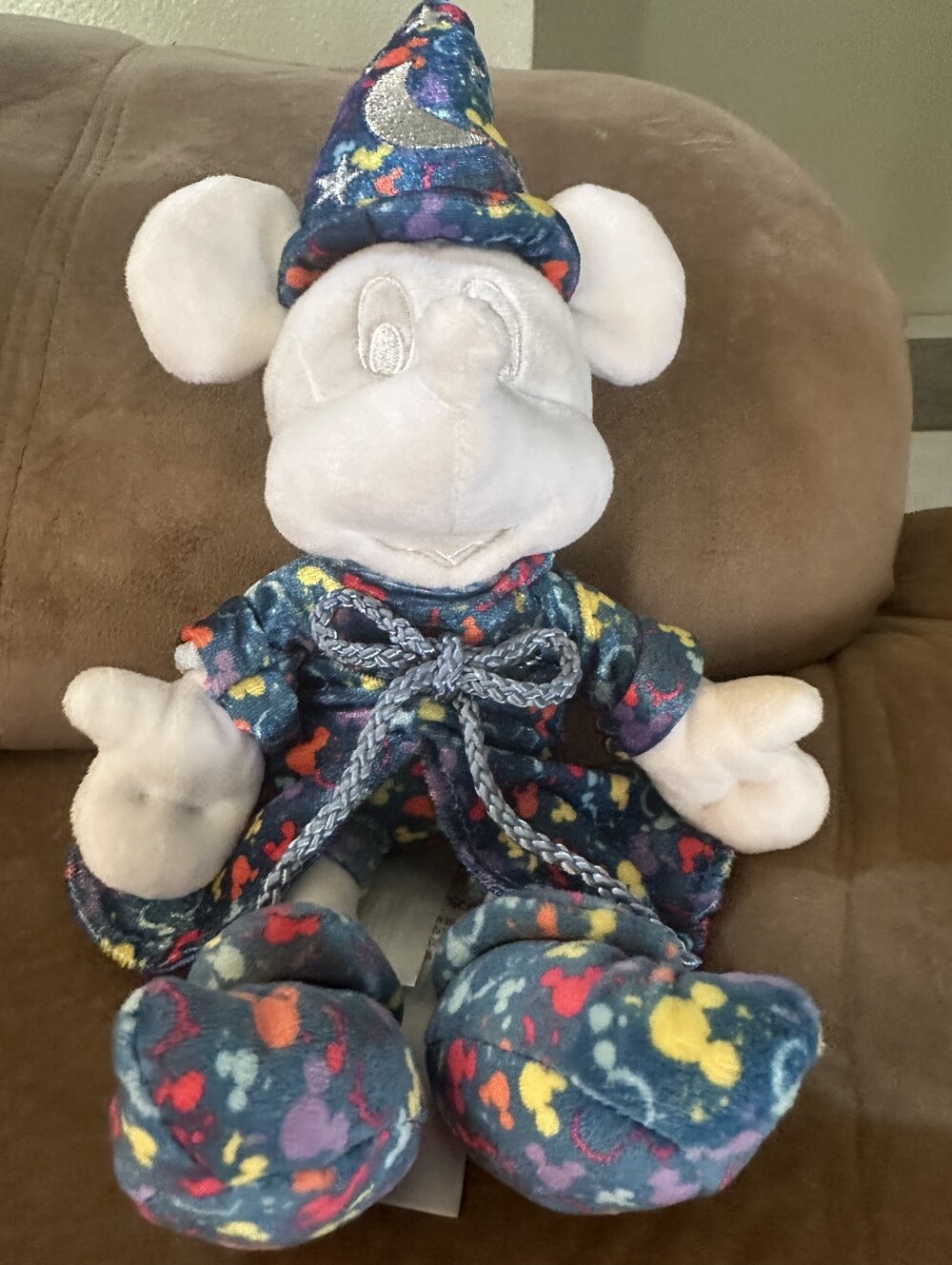 Plush Kids Pajama Plush Toy in Multicolor Mickey Pattern